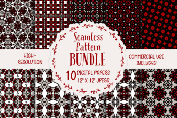 Download Seamless Pattern Bundle - Digital Paper - Premium Resources