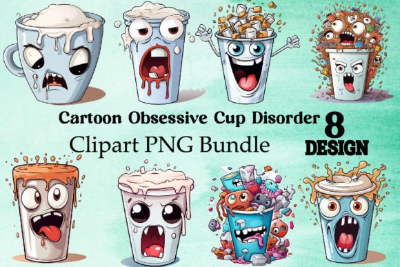 Download Cartoon Obsessive Cup Disorder Clipart - Premium Resources
