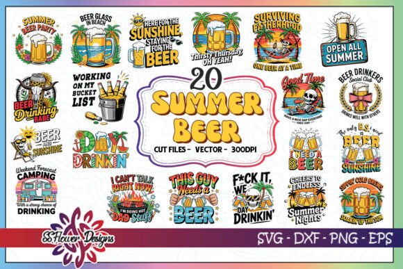 Download Summer Beer SVG Bundle - Beer svg Collection