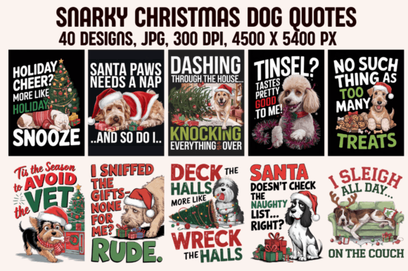 Download Sarcastic Dog Christmas Quotes - Premium Resources