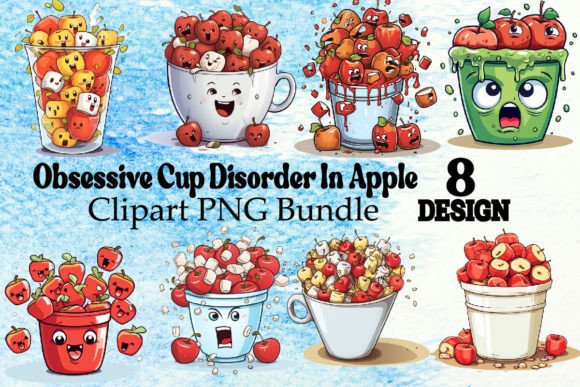 Download Obsessive Cup Disorder in Apple Clipart - Obsessive cup Collection