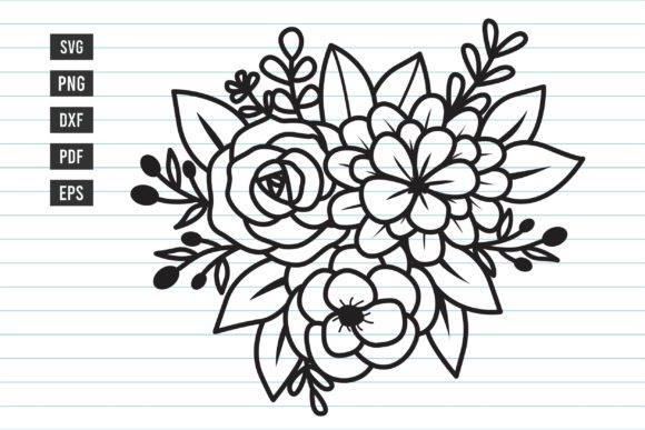 Download Floral Bouquet Svg, Floral Svg Files - Floral svg files Collection
